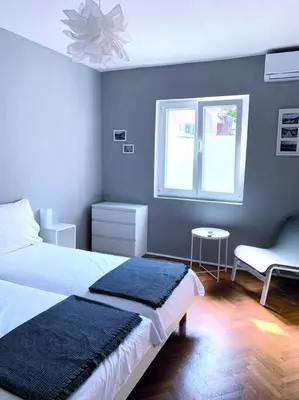 Krevet ili kreveti u jedinici u objektu Apartman BRUSY Makarska
