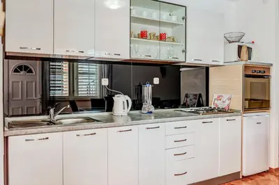 Kuhinja ili čajna kuhinja u objektu Apartment Ana
