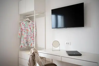 TV i/ili zabavni centar u objektu Blue Lagoon house
