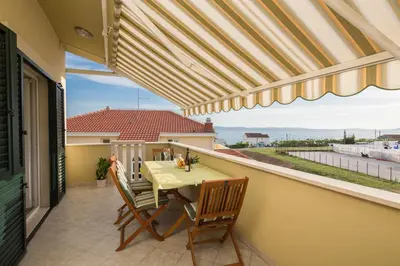Balkon ili terasa u objektu Apartments Leon