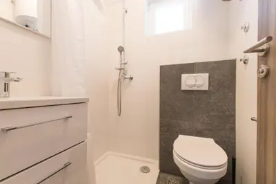 Kupaonica u objektu Spacious Family Apartment Casa Lili