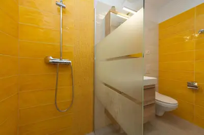 Kupaonica u objektu Vineyard oaza-Deluxe Apartments with Swimming pool