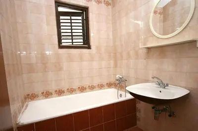 Kupaonica u objektu Seafront apartment