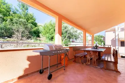 Balkon ili terasa u objektu Apartments Orange
