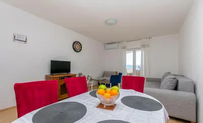 TV i/ili zabavni centar u objektu Apartments Horizont