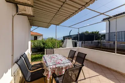 Balkon ili terasa u objektu Apartment Rustic