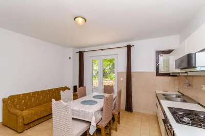 Kuhinja ili čajna kuhinja u objektu Apartment Rustic