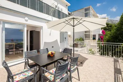 Balkon ili terasa u objektu Sandy Beach Oasis
