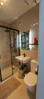 Kupaonica u objektu Apartman Solenta