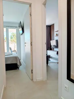 Krevet ili kreveti u jedinici u objektu Design Apartment Split