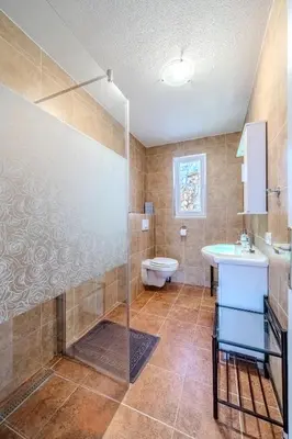 Kupaonica u objektu Villa Dupin Oceanfront
