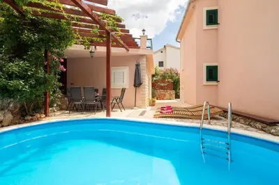Bazen u objektu Villa Eden - Private Beachfront House with Pool ili u blizini