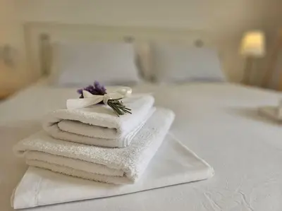 Krevet ili kreveti u jedinici u objektu Maris Sea View Apartment