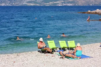 Tlocrt objekta Apartments with parking spaces Splitska, Brac - 23168