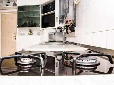 Kuhinja ili čajna kuhinja u objektu Apartment Vrilo