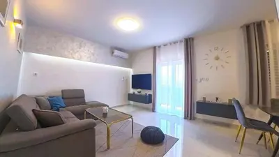 Tlocrt objekta Apartments with a parking space Promajna, Makarska - 23181