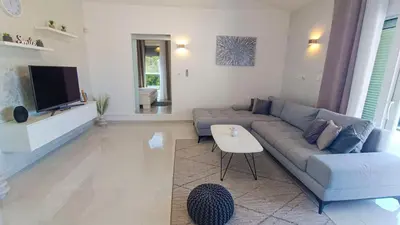 Tlocrt objekta Apartments with a parking space Promajna, Makarska - 23181
