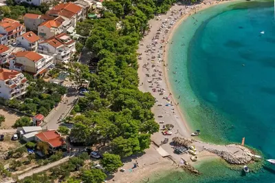 Tlocrt objekta Apartments with a parking space Promajna, Makarska - 23181