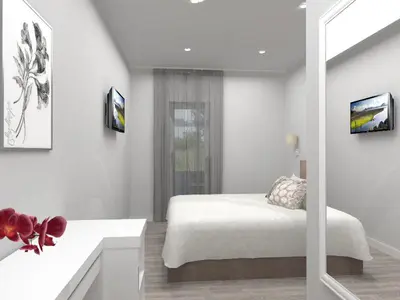 Krevet ili kreveti u jedinici u objektu Rooms Bruno
