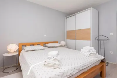 Krevet ili kreveti u jedinici u objektu Apartment Green