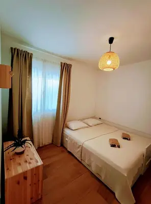 Krevet ili kreveti u jedinici u objektu Apartments by the sea Povlja, Brac - 23236
