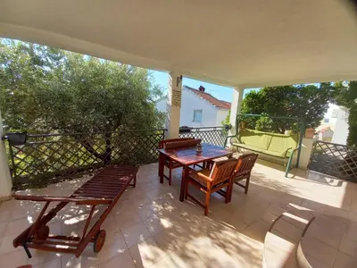 Balkon ili terasa u objektu Marina Crveni Apartman