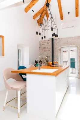 Kuhinja ili čajna kuhinja u objektu Apartment Nezi