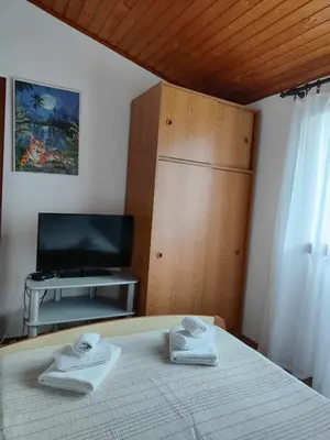 Krevet ili kreveti u jedinici u objektu Dragana