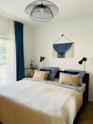 Krevet ili kreveti u jedinici u objektu Seaside Apartment Split