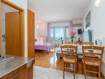 Krevet ili kreveti u jedinici u objektu Studio Jerkan 13 by Interhome