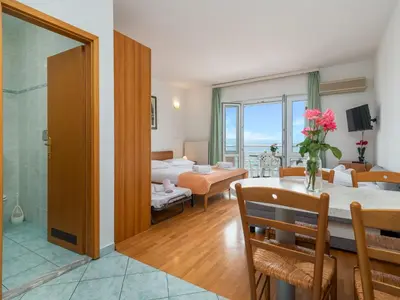 Krevet ili kreveti u jedinici u objektu Studio Jerkan 17 by Interhome