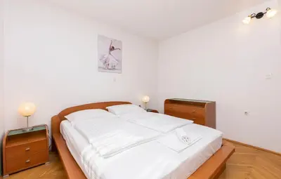 Krevet ili kreveti u jedinici u objektu Apartment Panorama