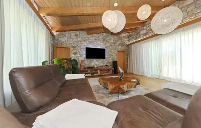 Tlocrt objekta Awesome Home In Bast With Sauna