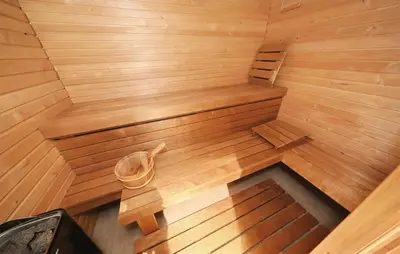 Tlocrt objekta Awesome Home In Bast With Sauna