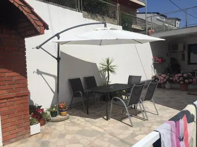 Balkon ili terasa u objektu Apartments by the sea Podstrana, Split - 22748