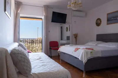 Krevet ili kreveti u jedinici u objektu Yellow house apartments