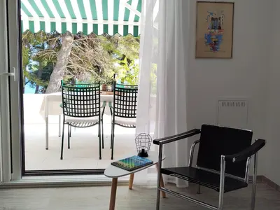 Tlocrt objekta Beachfront apartment Suncana