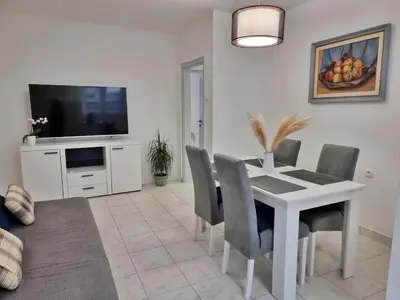TV i/ili zabavni centar u objektu Apartment Anka
