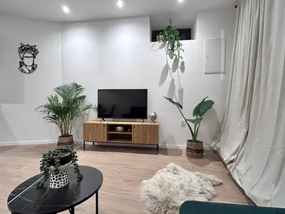 TV i/ili zabavni centar u objektu Apartment San Pietro
