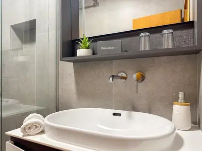 Kupaonica u objektu Apartments Teo - Center with Free Parking