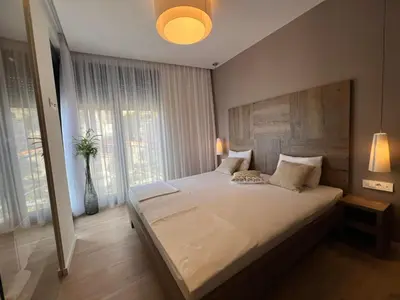 Krevet ili kreveti u jedinici u objektu Infinity N5 Villa Brzet