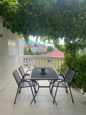 Balkon ili terasa u objektu Apartman Panorama Omiš