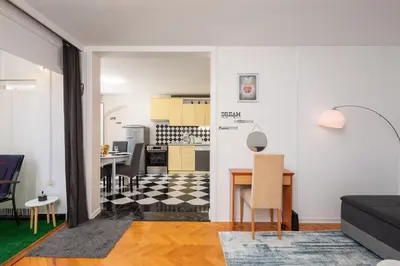 Kuhinja ili čajna kuhinja u objektu Apollo Apartment
