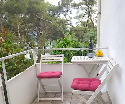 Balkon ili terasa u objektu Sea Breeze Jelsa