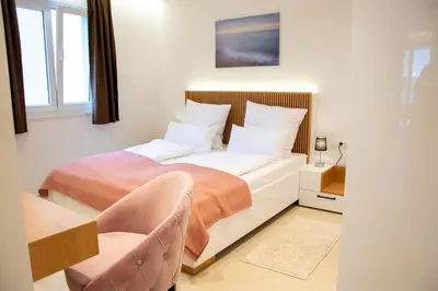 Krevet ili kreveti u jedinici u objektu JOELL Apartments
