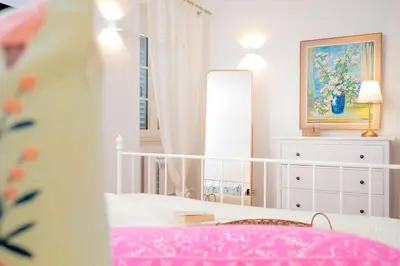 Krevet ili kreveti u jedinici u objektu Villa Dida Hvar