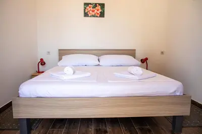 Krevet ili kreveti u jedinici u objektu Vacation Home Katarina