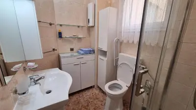 Kupaonica u objektu Apartman OLI