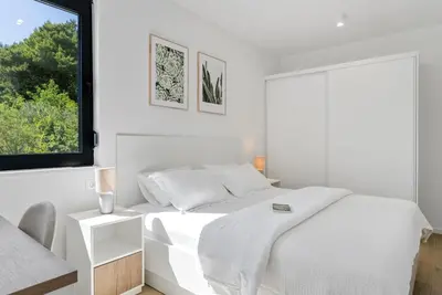 Krevet ili kreveti u jedinici u objektu Hillside Villa Paradise with Heated pool, Gym, Fun zone