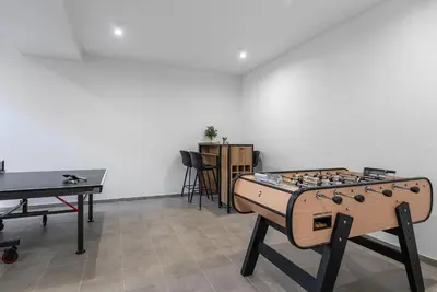Tlocrt objekta Hillside Villa Paradise with Heated pool, Gym, Fun zone